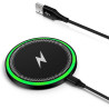 15W Chargeur Induction Samsung Chargeur sans Fil Rapide pour Samsung Galaxy S26 Ultra/S25/S24/S23/S22/S21,Google Pixel 10 Pro/10