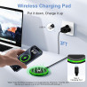 15W Chargeur Induction Samsung Chargeur sans Fil Rapide pour Samsung Galaxy S26 Ultra/S25/S24/S23/S22/S21,Google Pixel 10 Pro/10