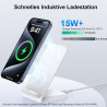 Chargeur sans fil 15W pour Google Pixel 10 Pro XL 9 9a 8 7 Chargeur sans fil pour iPhone 17 Pro Max 16 15 14 13 12 11 Samsung Ga