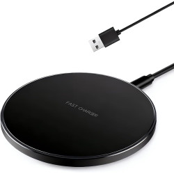 Chargeur sans Fil Rapide 35W Chargeur à Induction Station, Station de Induction Ultra Mince Compatible Smartphones, sans Fil Por