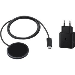 Samsung EP-P2900T Chargeur magnétique sans fil 25 W pour smartphones et étuis de charge compatibles de différents fabricants Pri
