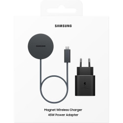 Samsung EP-P2900T Chargeur magnétique sans fil 25 W pour smartphones et étuis de charge compatibles de différents fabricants Pri