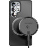 Galvanox Chargeur magnétique sans fil 25 W pour Samsung, certifié Qi2.2 [compatible avec MagSafe] Charge rapide 2.0 pour Galaxy 