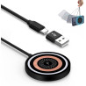 Chargeur sans Fil Magnétique pour iPhone 17 Pro Max 16 15 14 13 12, 15W Chargeur Induction MagSafe Charge Rapide Chargeur Magnét