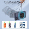 Chargeur sans Fil Magnétique pour iPhone 17 Pro Max 16 15 14 13 12, 15W Chargeur Induction MagSafe Charge Rapide Chargeur Magnét