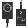 Adaptateur Récepteur de Charge sans Fil Qi USB‑C 5V 1A, Module de Charge Induction Type‑C Ultra Fin pour Smartphones Android Com