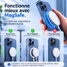 15W Magnétique Chargeur Induction pour iPhone 17 Pro Max/17/Air/16/15 Pro Max/15/14/13/12 Serie, AirPods 4/3/2, Rapide Chargeur 