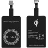 2 Pièces Récepteur Charge sans Fil USB C, Ultra Fin 1mm Adaptateur Induction 5V/1A, Module Chargeur sans Fil Type C Compatible a