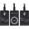 3 Stück Récepteur de Charge sans Fil,Récepteur Qi Type C pour Charge sans Fil 5V 1000mA,Récepteur de Charge de Type C Fin et Eff