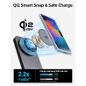 Station de Charge 3-en-1 Magnétique avec Refroidissement Actif, Chargeur sans Fil pour Galaxy S26 Ultra, Watch 8, Pliable Charge