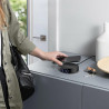 Chargeur Induction, Chargeur sans Fil avec Réveil Numérique,Station de Charge pour iPhone/Samsung Galaxy/Pixel, Réveil de Chevet