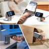 Station de Charge à Induction 3-en-1 QI2, Charge sans Fil, Prend en Charge la Charge Rapide, Support de téléphone Compatible ave