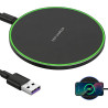 Chargeur sans Fil 35W Rapide Qi, Pad de Recharge Induction Ultra Fin Compatible avec Phone 16/15/14/13/12/11 Pro Max Plus, Pods 