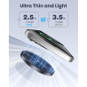 Apple Chargeur Mog-Safe,iPhone Rapide magnétique 15W, Chargeur Induction Compatible avec iPhone 17 Pro Max/17 Pro/17 Plus/17/16/