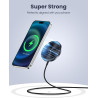 Apple Chargeur Mog-Safe,iPhone Rapide magnétique 15W, Chargeur Induction Compatible avec iPhone 17 Pro Max/17 Pro/17 Plus/17/16/