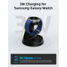 Chargeur pour Samsung Galaxy Watch, Support de Charge pour Samsung Watch 8 et Organiseur de Chevet pour Samsung Galaxy Watch Ult