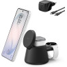 Belkin Ultracharge Station De Charge 3-en-1 avec USB-C pour Montre Connectée (Chargeur Exclu), Chargeur Magnétique Qi2.2 25 W po