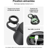 Belkin Ultracharge Station De Charge 3-en-1 avec USB-C pour Montre Connectée (Chargeur Exclu), Chargeur Magnétique Qi2.2 25 W po