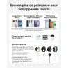 Belkin Ultracharge Station De Charge 3-en-1 avec USB-C pour Montre Connectée (Chargeur Exclu), Chargeur Magnétique Qi2.2 25 W po