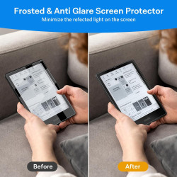Cobak 3 pack protecteur d'écran pour kindle paperblanc 7" 12ème génération 2024 et kindle colorsoft signature edition, boox go 7