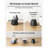 Belkin Ultracharge Station De Charge 3-en-1 avec USB-C pour Montre Connectée (Chargeur Exclu), Chargeur Magnétique Qi2.2 25 W po