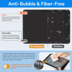 Cobak 3 pack protecteur d'écran pour kindle paperblanc 7" 12ème génération 2024 et kindle colorsoft signature edition, boox go 7