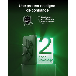 Belkin Ultracharge Station De Charge 3-en-1 avec USB-C pour Montre Connectée (Chargeur Exclu), Chargeur Magnétique Qi2.2 25 W po
