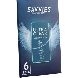 savvies Protection Ecran pour ingenico Axium DX8000 6 Pièces - Film Protection Ultra Clair