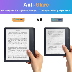 Caweet Protecteur d'écran pour Kobo Libra Couleur 2024/Kobo Libra 2 2021, Feuille protectrice mate anti-réflexion en PET Premium