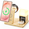 Chargeur à Induction pour Samsung, Station de Charge 3 en 1 pour Samsung S26 Ultra/S26/S25 Ultra/S23/Z Flod 7/Z Flip 7,Chargeur 