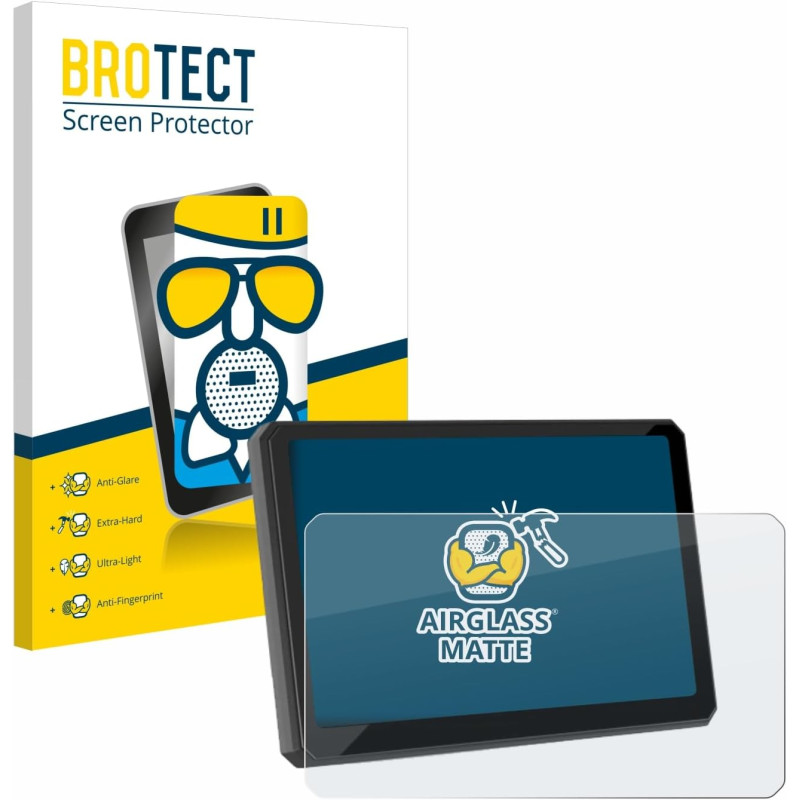 brotect Anti-Reflet Protection d'Écran Verre Mat pour Carpuride W702BS 7" - Film Protecteur Vitre 9H