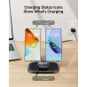 SwanScout Chargeur Magnétique Double pour Samsung Galaxy S26 Ultra/S26+/S26/S25/Z Fold/Z Flip/S24/S23 Séries (Étui Magnétique Re