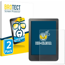brotect Protection Ecran pour Kobo Clara HD (6") / BW/Colour (2 Pièces) - Film Protection Ultra Clair
