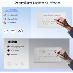 MoKo Lot de 3 Protecteurs d’Écran Effet Papier pour Remarkable Paper Pro Move 7,3" 2025, Mat Antireflet et Anti-Rayures, Écritur