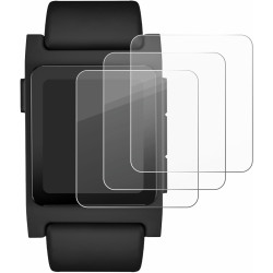 brotect Protection Écran Verre pour Pebble 2 Duo 2025 (6 Pièces) Film Protecteur Vitre 9H [Anti-Rayures, Transparent]