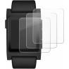 brotect Protection Écran Verre pour Pebble 2 Duo 2025 (6 Pièces) Film Protecteur Vitre 9H [Anti-Rayures, Transparent]