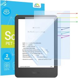 MoKo Lot de 2 Films de Protection Écran Anti Lumière Bleue pour Kindle 6" 11e Génération 2024/2022, Kobo Clara et Kobo Nia, Film