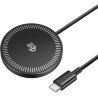 pour Chargeur MagSafe JSAUX 25W Qi2 Certifié, Chargeur sans Fil Magnétique pour iPhone 17 Air Pro Max/16/15/14/13/12 Series/AirP