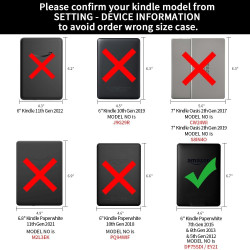 Youngme lot de 2 films de protection d'écran mats anti-reflets pour kindle paperblanc 7ème génération version 2015 6" - couvertu