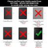 Youngme lot de 2 films de protection d'écran mats anti-reflets pour kindle paperblanc 7ème génération version 2015 6" - couvertu