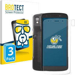 brotect Protection Écran Verre pour Zebra TC27 (Avant+Caméra) (3 Pièces) Film Protecteur Vitre 9H [Anti-Rayures, Transparent]