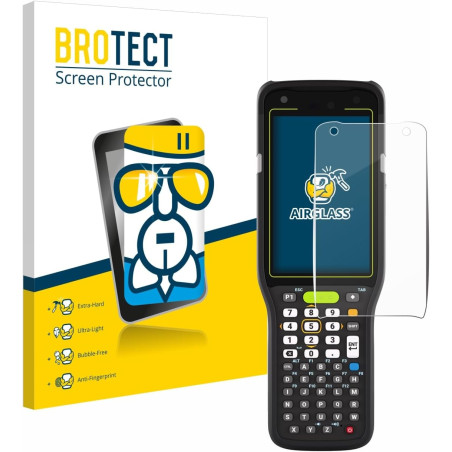 brotect Protection Écran Verre pour Zebra MC3400 / MC 3450 Film Protecteur Vitre 9H [Anti-Rayures, Transparent]