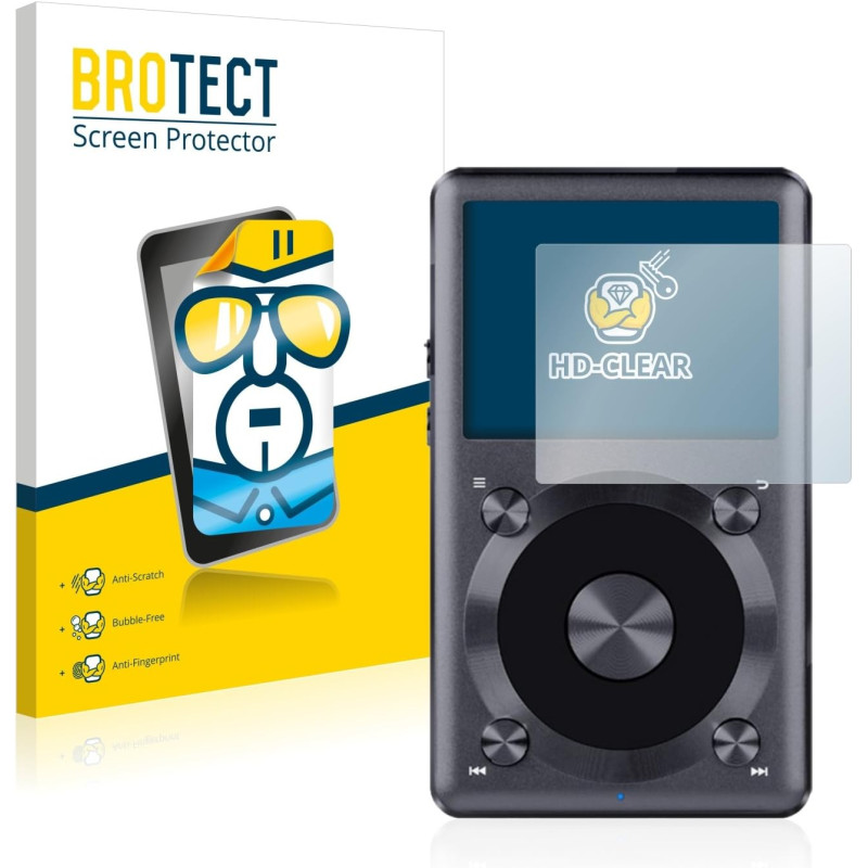 brotect Protection Ecran pour FiiO X3 II (2 Pièces) - Film Protection Ultra Clair