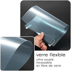 KARYLAX - Protection d'écran en Verre Fléxible, Dureté 9H, Anti-Rayures, Film Protecteur pour Liseuse Kobo Aura H2O Edition 2 6,