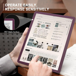 MoKo lot de 3 films de protection effet papier pour Kindle Scribe 11" Colorsoft, 3e gén. 2025, idéal pour écrire, dessiner et pr