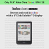 Caweet Protège-Écran pour Kobo Clara Colour | BW | 2E de 6 pouces, Film de Protection Mat Anti-Réflexion Premium PET à Couvertur