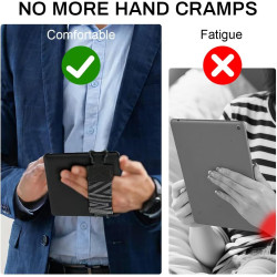 Dragonne Kindle, pour 6-8"" Kindle eReaders/Fire Tablette, Halteband Élastique Léger, Support à Doigt pour Kindle/Kobo/Sony, Noi