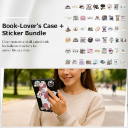 Dragonne pour liseuse kindle 6-8 pouces, blanc-rose sangle élastique pour paperblanc 2025/kobo/fire, 50 autocollants de lecture