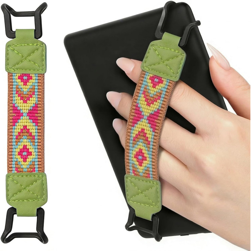 Sangle de maintien pour liseuse 6–8 pouces, tissu élastique confortable et pratique, liseuse, accessoire liseuse, liseuse numeri