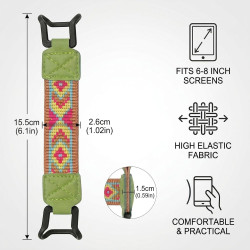 Sangle de maintien pour liseuse 6–8 pouces, tissu élastique confortable et pratique, liseuse, accessoire liseuse, liseuse numeri